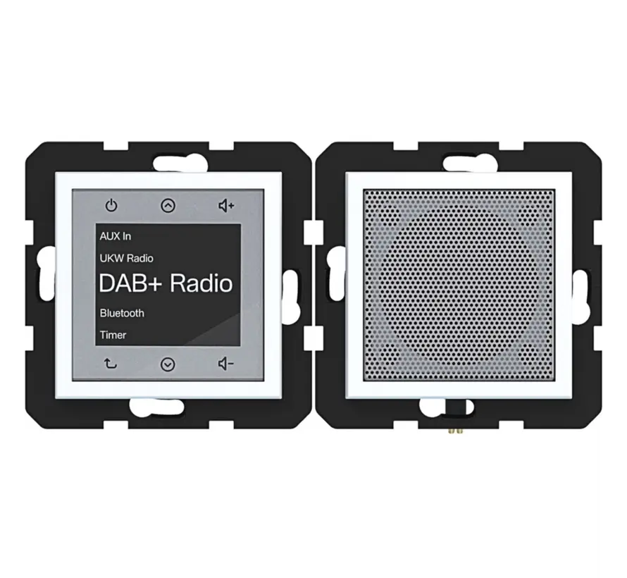 radio touch DAB+ met Bluetooth en luidspreker A1/A8/C1/C8 lichtwit mat (WAN6110WM)
