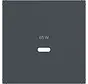 centraalplaat voor USB-lader type C A1/A8/C1/C8 antraciet mat (WAF1511AT)