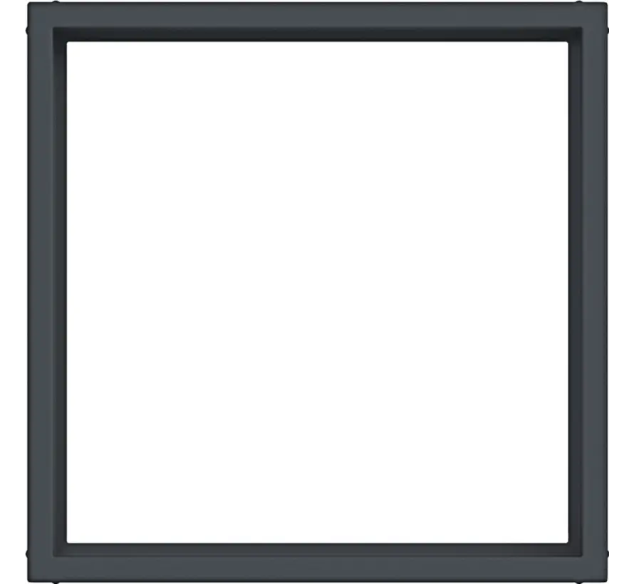 tussenring 50x50mm A1/A8/C1/C8 antraciet mat (WAF7073AT)