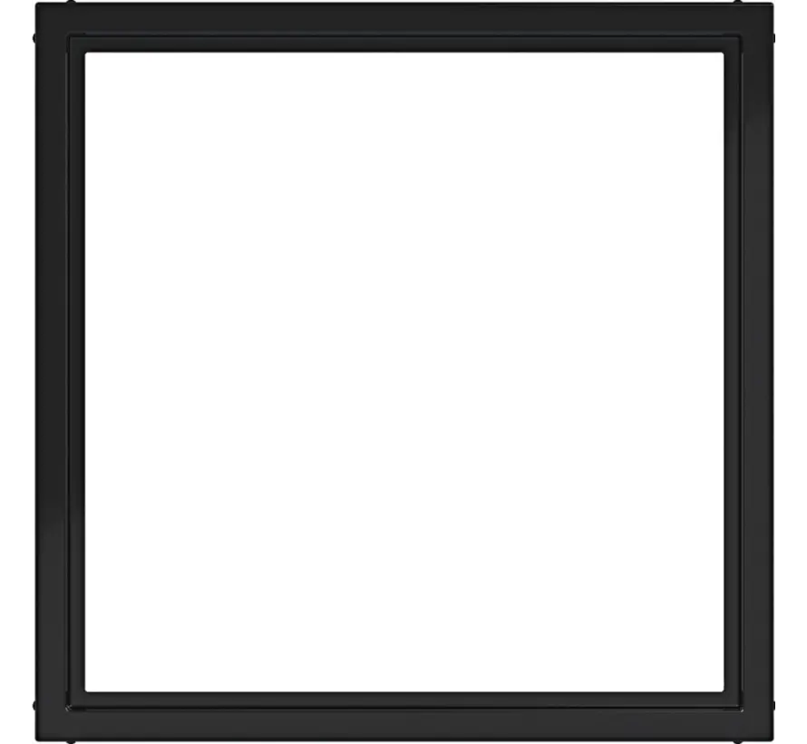 tussenring 50x50mm A1/A8/C1/C8 nachtzwart glans (WAF7073BG)