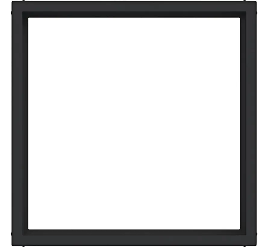 tussenring 50x50mm A1/A8/C1/C8 nachtzwart mat (WAF7073BM)