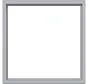 tussenring 50x50mm A1/A8/C1/C8 titaan (WAF7073TA)