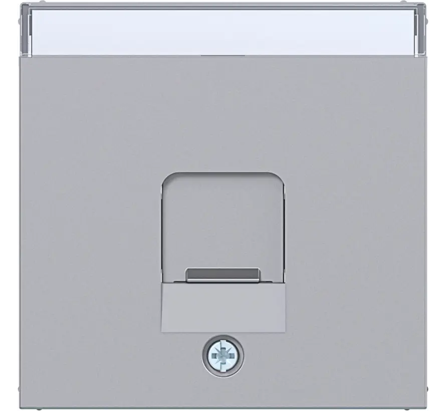 centraalplaat voor draagring modulair jack 1-voudig A1/A8/C1/C8 titaan (WAF1160TA)