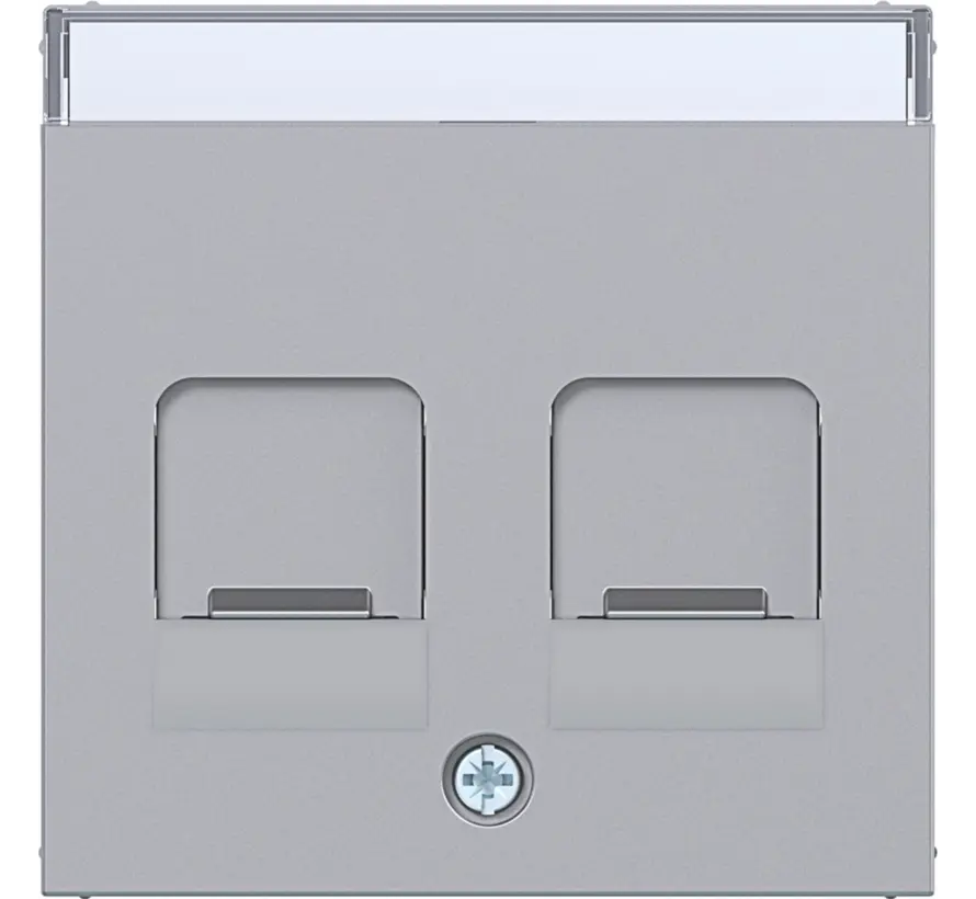 centraalplaat voor draagring modulair jack 2-voudig A1/A8/C1/C8 titaan (WAF1161TA)