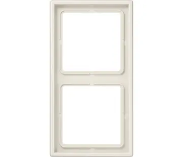 JUNG afdekraam 2-voudig LS990 creme (LS 982 W)