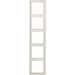 JUNG afdekraam 5-voudig LS990 creme (LS 985 W)
