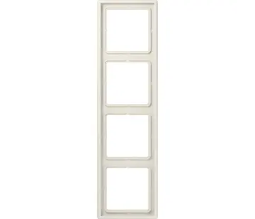 JUNG afdekraam 4-voudig LS990 creme (LS 984 W)