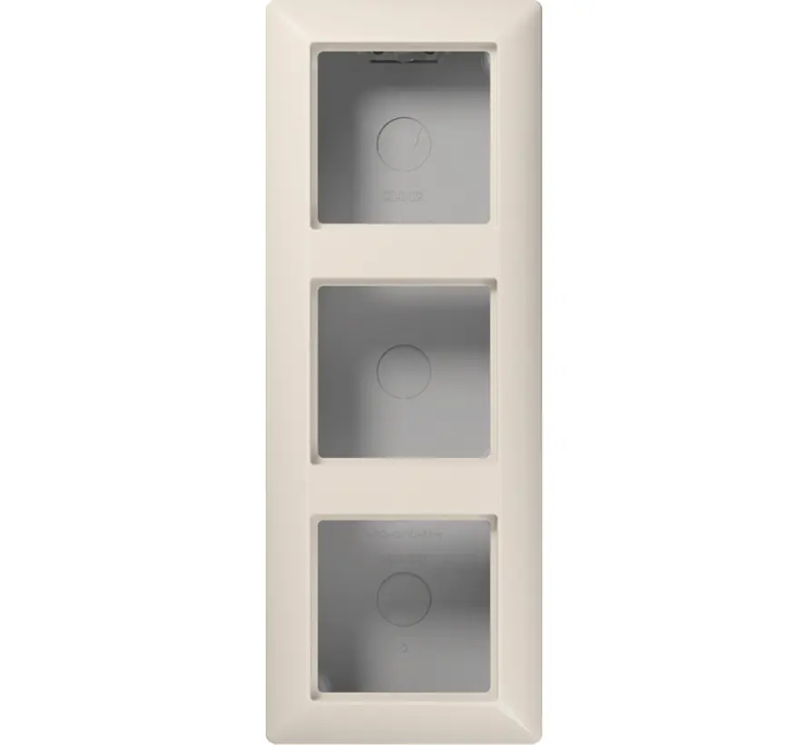 opbouwbak 3-voudig AS500 creme (AS 583 A W)