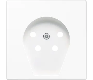 JUNG centraalplaat telefoon 4-polig LS990 alpine wit (LS 961 TF WW)