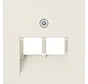 centraalplaat 2-voudig tbv RJ45 wandcontactdoos AS500 creme (A 569-2 BFPLUA)