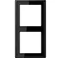 afdekraam 2-voudig LS990 zwart glans (LS 982 SW)