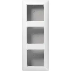 JUNG opbouwbak 3-voudig AS500 alpine wit (AS 583 A WW)