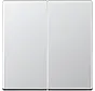schakelwip 2-voudig A-range aluminium (A 595 AL)