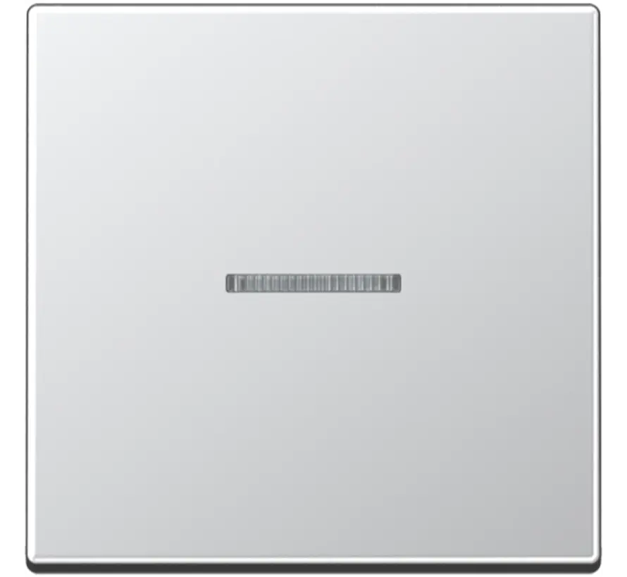 schakelwip met controlevenster A-range aluminium (A 590 KO5 AL)