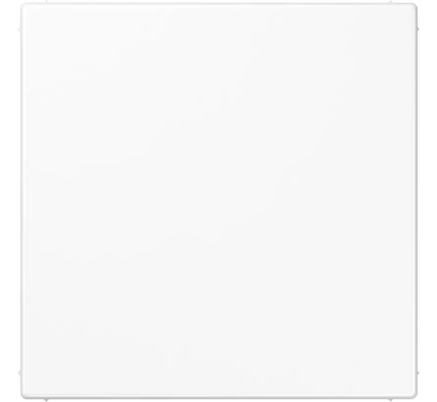 centraalplaat blinddeksel met draagring LS990 alpine wit (LS 961 B WW)