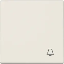 JUNG schakelwip met belsymbool LS990 creme (LS 990 K)
