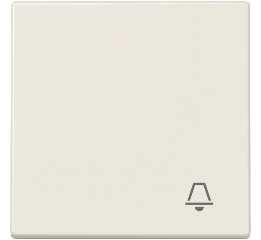 schakelwip met belsymbool LS990 creme (LS 990 K)