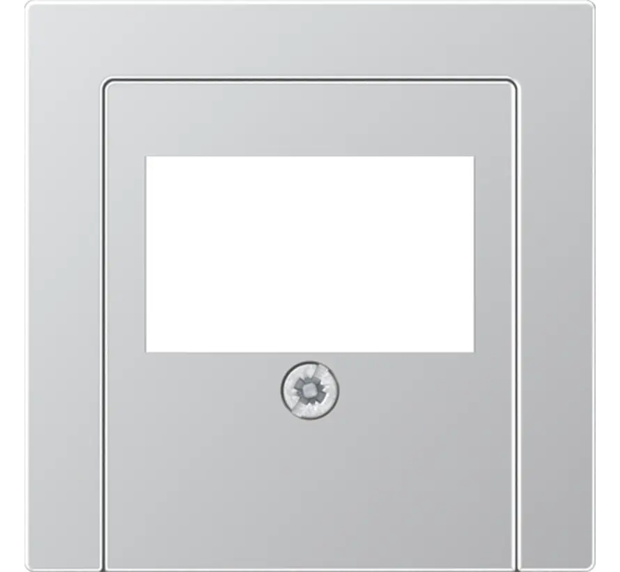 centraalplaat multimedia A-range aluminium (A 569 PLT AL)
