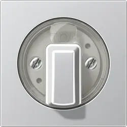JUNG draaiknop tbv jaloezie A-range aluminium (A 1541 AL)