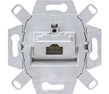 JUNG RJ45 datawandcontactdoos CAT6A 1-voudig (UAE 8 UPOK6)