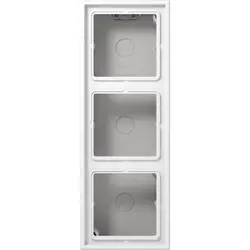JUNG opbouwbak 3-voudig LS990 alpine wit (LS 583 A WW)