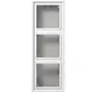 opbouwbak 3-voudig LS990 alpine wit (LS 583 A WW)
