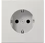 wandcontactdoos randaarde Safety+ LS990 lichtgrijs (LS 1520 NKI LG)