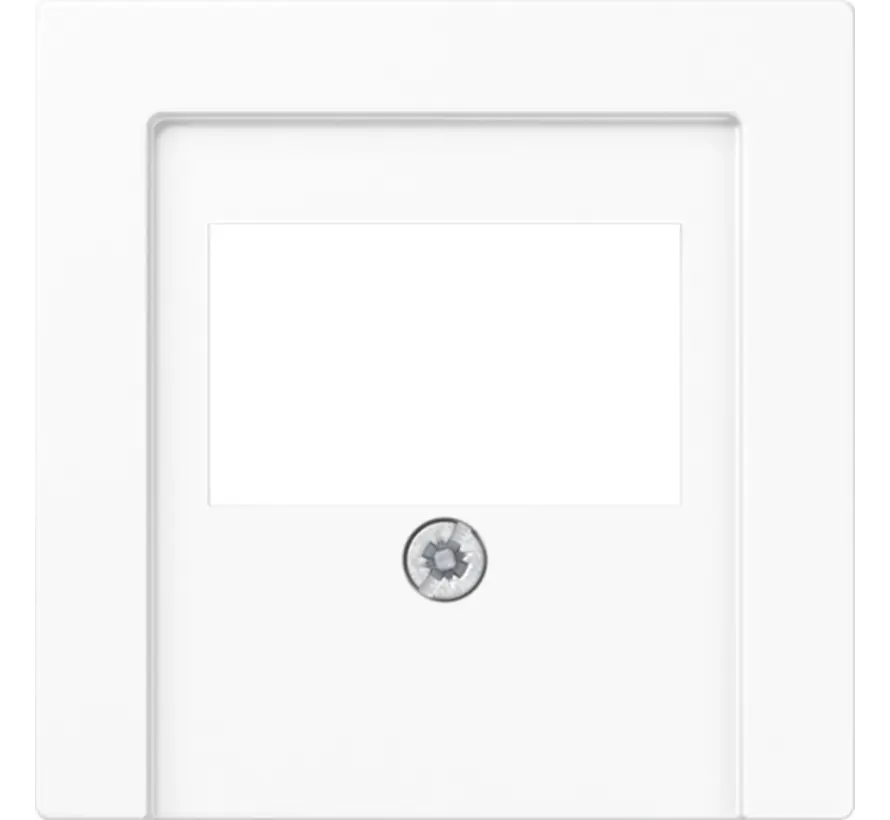 centraalplaat multimedia A-range alpine wit (A 569 BFPLT WW)