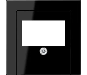 JUNG centraalplaat multimedia A-range zwart glans (A 569 PLT SW)