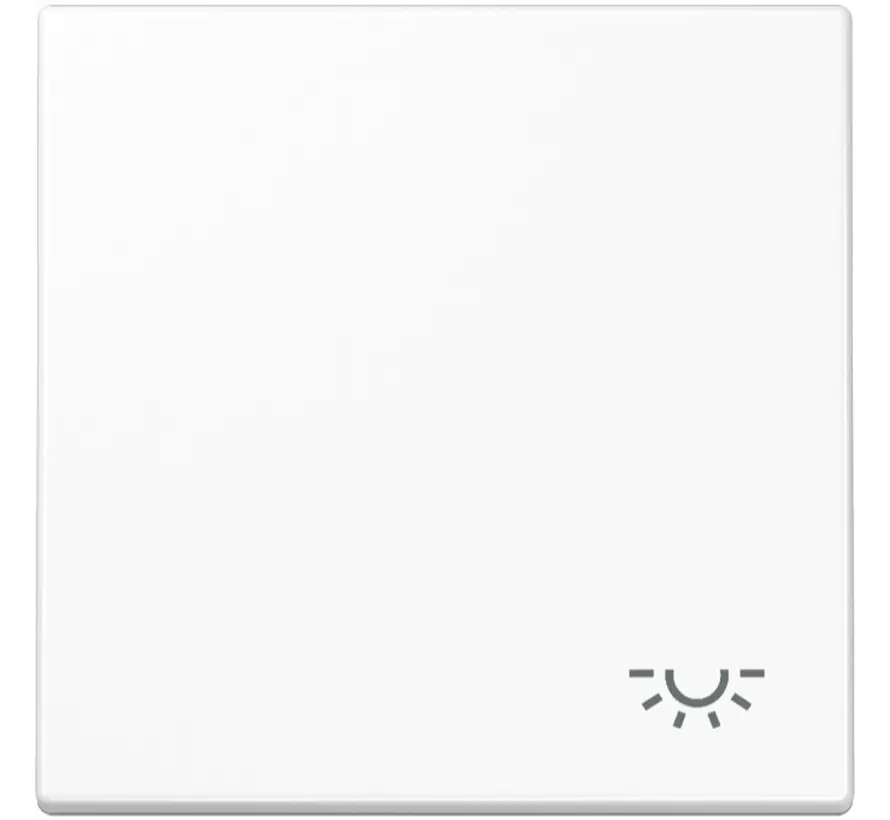 schakelwip met lichtsymbool LS990 alpine wit (LS 990 L WW)