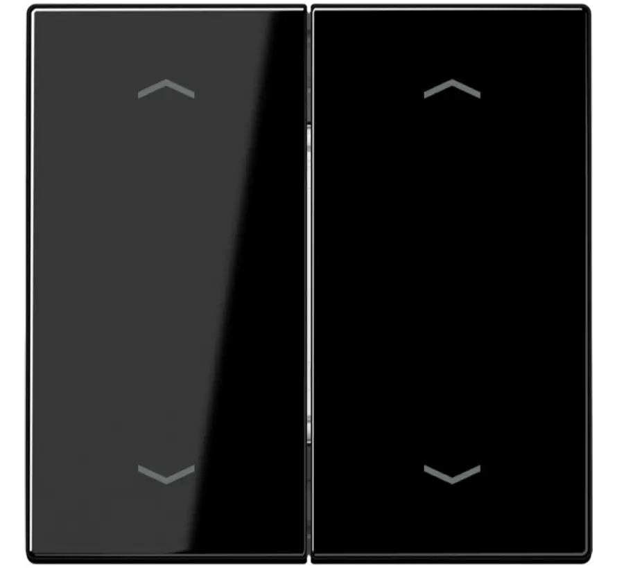 EnOcean draadloze wandzender 4-kanaals met pijlsymbolen LS990 zwart glans (ENO LS 995 MP SW)