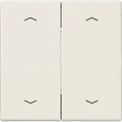JUNG EnOcean draadloze wandzender 4-kanaals met pijlsymbolen LS990 creme (ENO LS 995 MP)