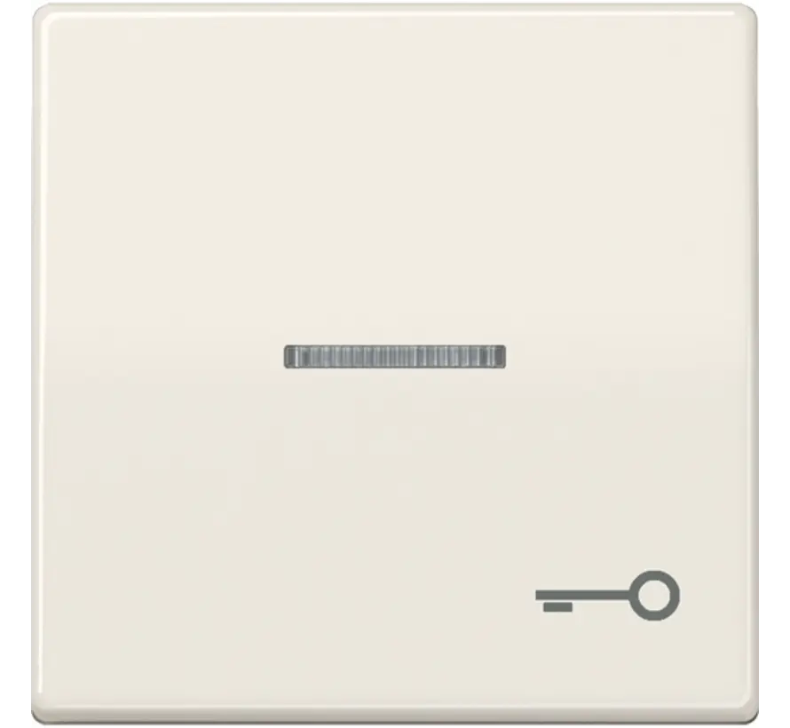 schakelwip met sleutelsymbool en controlevenster creme (AS 591 KO5T)