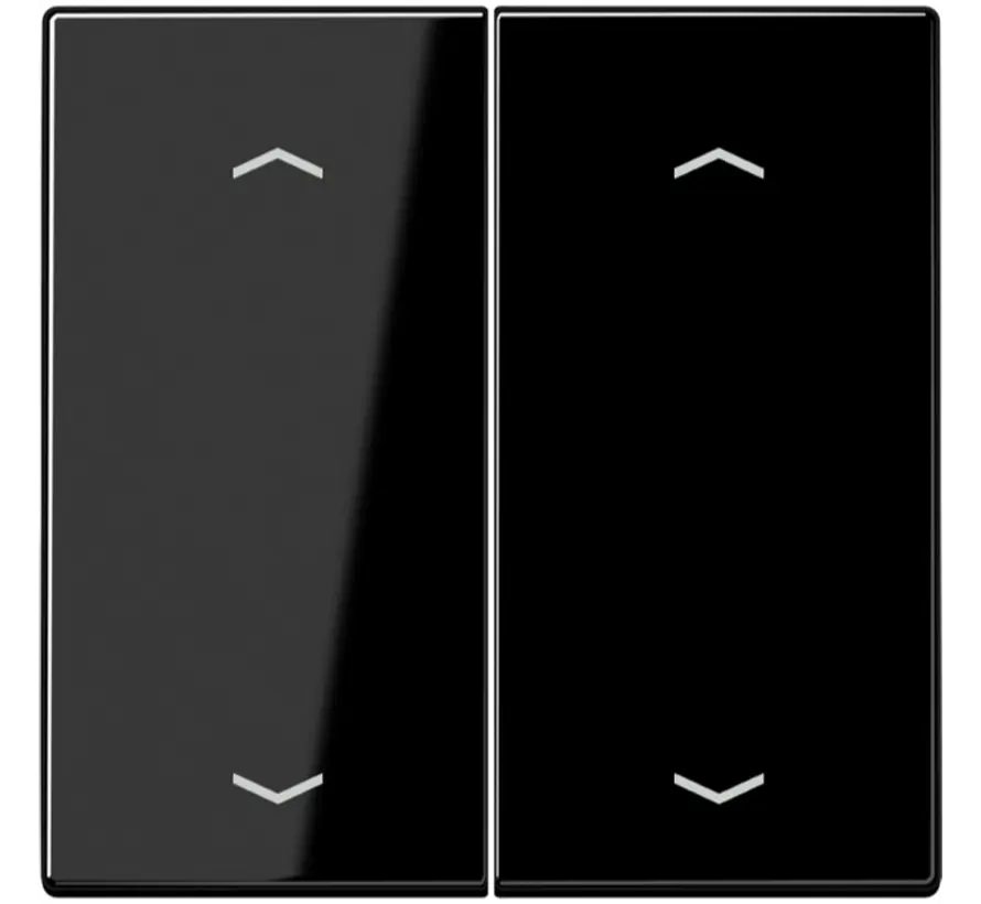 2-voudige wip met dubbele pijlsymbolen LS990 zwart glans (LS 995 MP SW)
