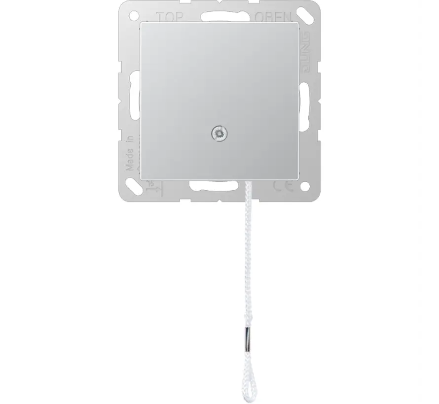 trekschakelaar A-range aluminium (A 506 BF NUZ AL)
