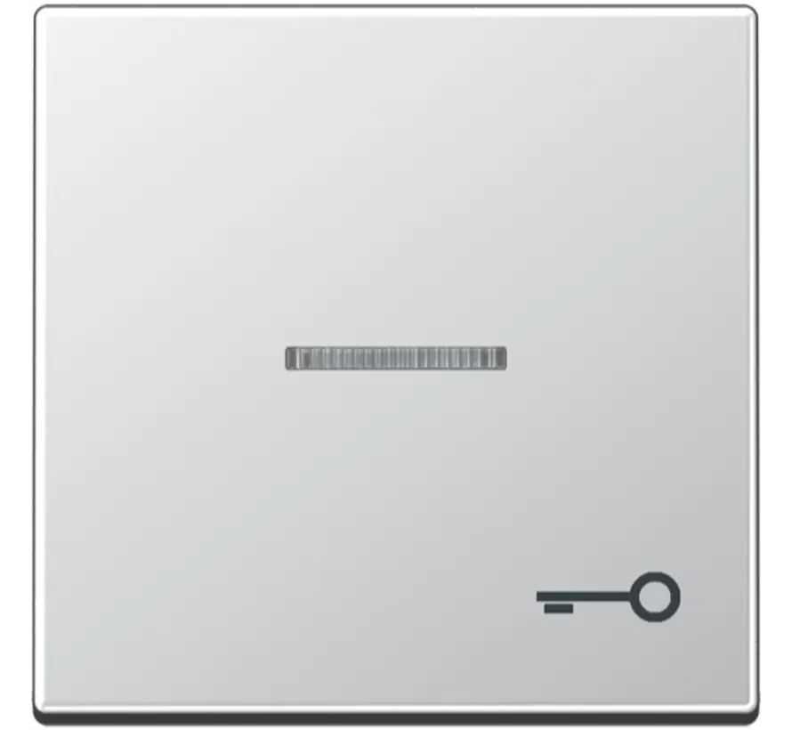 schakelwip met sleutelsymbool en controlevenster A-range aluminium (A 590 KO5 T AL)