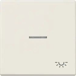 JUNG schakelwip met lichtsymbool en controlevenster LS990 creme (LS 990 KO5 L)