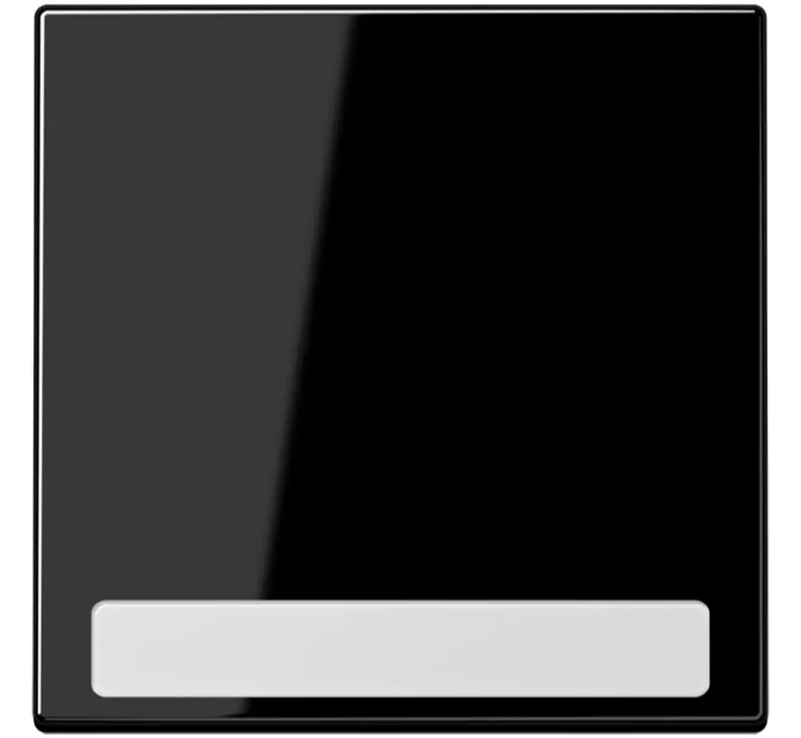 schakelwip met tekstvenster LS990 zwart glans (LS 990 NA SW)