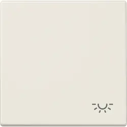 JUNG schakelwip met lichtsymbool LS990 creme (LS 990 L)