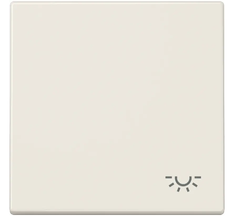 schakelwip met lichtsymbool LS990 creme (LS 990 L)