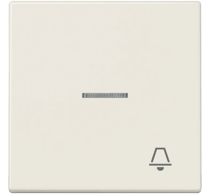 schakelwip met belsymbool controlevenster LS990 creme (LS 990 KO5 K)