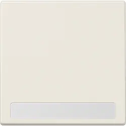 JUNG schakelwip met tekstvenster LS990 creme (LS 990 NA)
