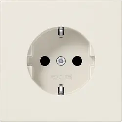 JUNG wandcontactdoos randaarde Safety+ LS990 creme (LS 1520 NKI)