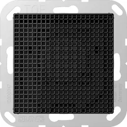 JUNG luidspreker module A-range zwart (LSM A 4 SW)