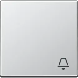 JUNG schakelwip met belsymbool A-range aluminium (A 590 K AL)