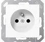 wandcontactdoos penaarde Safety+ A-range alpine wit (A 1520 FKI WW)