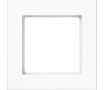 JUNG afdekraam 1-voudig A550 alpine wit (A 5581 BF WW)