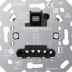 JUNG serietastdimmer LED 2x 3-50W (1712 DE)