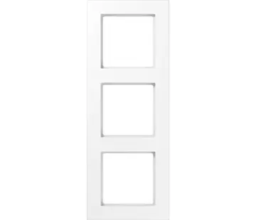 JUNG afdekraam 3-voudig A550 alpine wit (A 5583 BF WW)