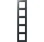afdekraam 5-voudig A550 antraciet mat (A 5585 BF ANM)